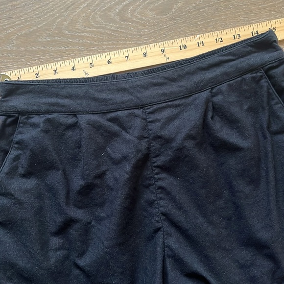 Abercrombie & Fitch Linen-Blend Pull-On Shorts in Black size medium - Picture 7 of 9